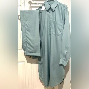 Elegant Teal Pakistani Style Kameez Shalwar